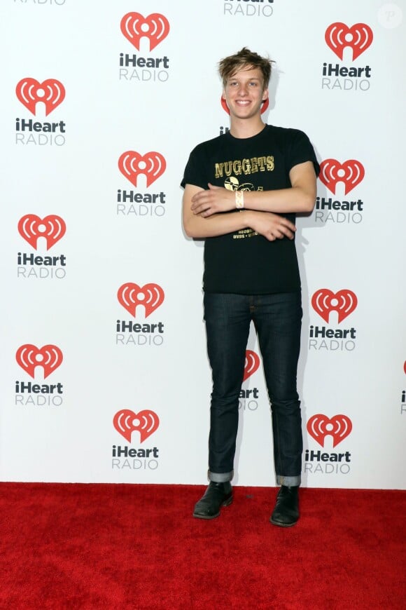 George Ezra au 2ème jour du Festival de musique iHeartRadio à Las Vegas, le 19 septembre 2015