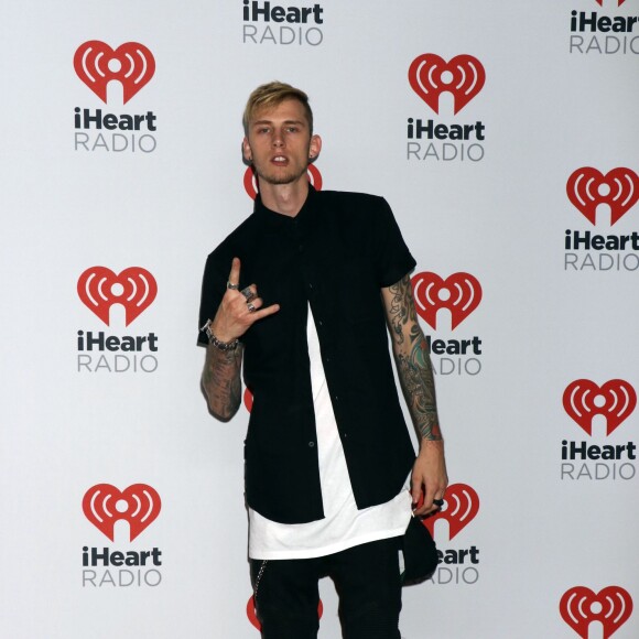 Machine Gun Kelly au 2ème jour du Festival de musique iHeartRadio à Las Vegas, le 19 septembre 2015