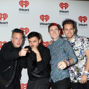 Le groupe Walk The Moon au 2ème jour du Festival de musique iHeartRadio à Las Vegas, le 19 septembre 2015