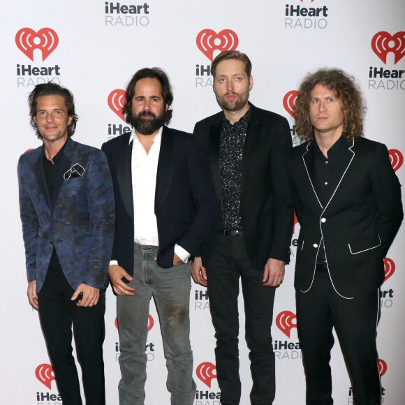 Brandon Flowers au 1er jour du Festival de musique de iHeartRadio à Las Vegas, le 18 septembre 2015