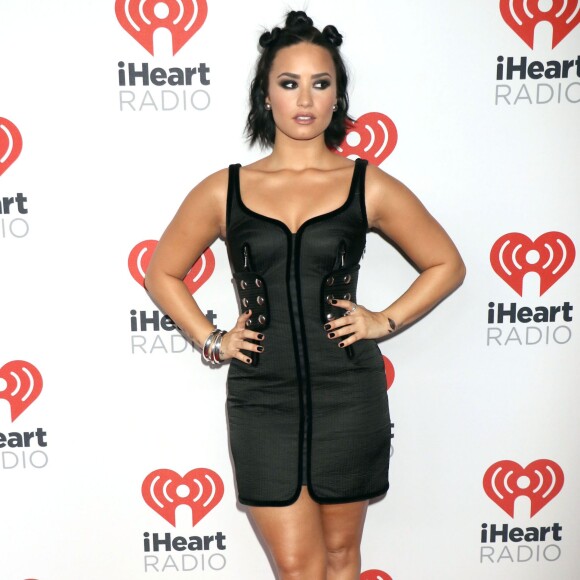 Demi Lovato au 1er jour du Festival de musique de iHeartRadio à Las Vegas, le 18 septembre 2015