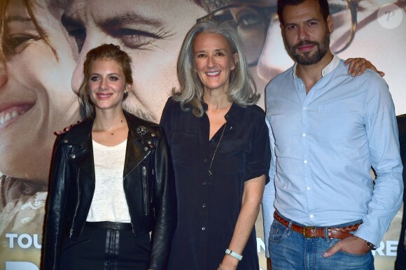 Mélanie Laurent, Tatiana de Rosnay et Laurent Lafitte - Avant-Première du film "Boomerang au cinéma UGC George V à Paris le 21 septembre 2015.