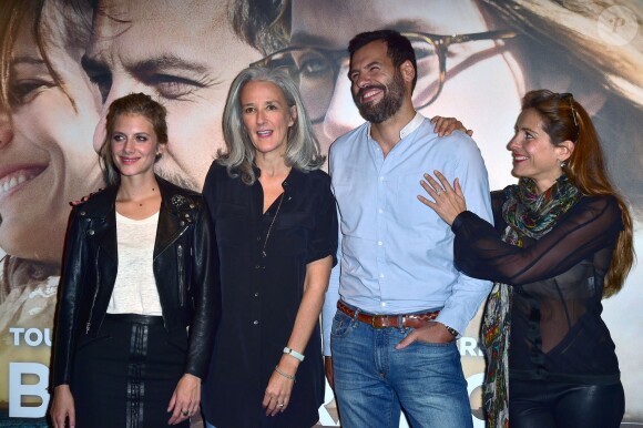 Mélanie Laurent, Tatiana de Rosnay, Laurent Lafitte et Audrey Dana - Avant-Première du film "Boomerang au cinéma UGC George V à Paris le 21 septembre 2015.ris