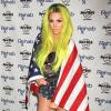 Kesha fête le Jour de l'Indépendance des Etats-Unis au « Rehab Pool » à Las Vegas, le 5 juillet 2015