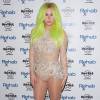 Kesha, les cheveux vert fluo, à la soirée «Rehab Pool Party» à Las Vegas, le 23 mai 2015