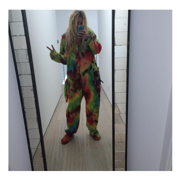 Kesha a rajouté une photo d'elle sur Instagram