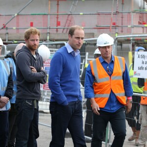 Le prince William et le prince Harry étaient le 23 septembre 2015 à Manchester pour aider l'équipe DIY SOS de la BBC à rénover les habitations de toute une rue en vue d'accueillir des vétérans de l'armée.