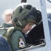 Le prince William participait le 22 septembre 2015 au 100e anniversaire du 29e escadron à la base de la Royal Air Force (RAF) de Coningsby à Lincoln.