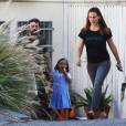 Exclusif - Ben Affleck et Jennifer Garner sont allés chercher leurs filles Seraphina et Violet au cours de karaté à Los Angeles, le 18 septembre 2015