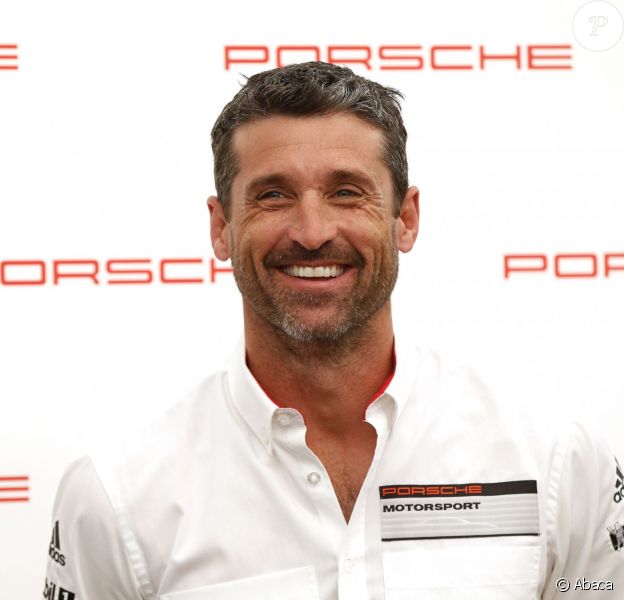 Patrick Dempsey au grand prix "Porsche Supercup Belgium" à Spa le 21 août 2015