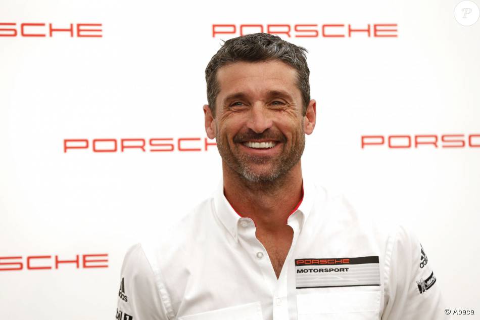 Patrick Dempsey au grand prix &quot;Porsche Supercup Belgium&quot; à Spa le 21 août 2015