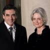 François Fillon et sa femme Pénélope à Paris le 26 janvier 2012. 