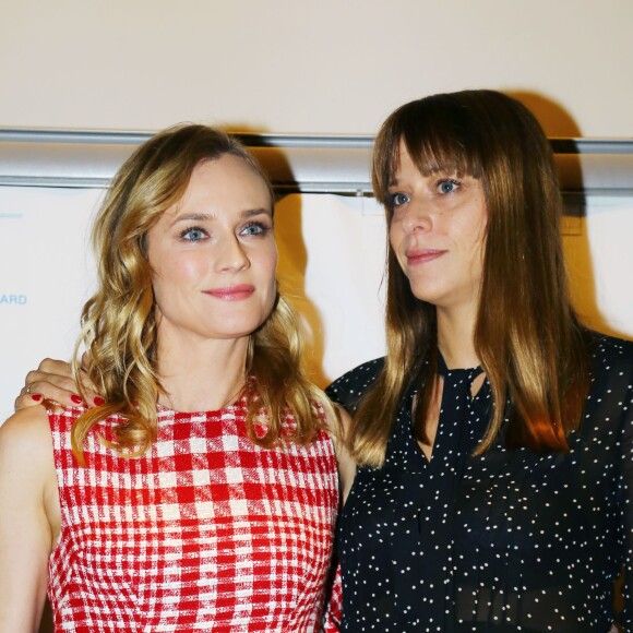 Diane Kruger et Alice Winocour - Avant-première du film "Maryland" au MK2 Bibliothèque à Paris le 24 septembre 2015.