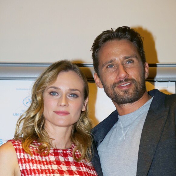 Diane Kruger et Matthias Schoenaerts - Avant-première du film "Maryland" au MK2 Bibliothèque à Paris le 24 septembre 2015.