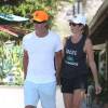 Cindy Crawford et son mari Rande Berger, se baladent à Malibu le 13 septembre 2015