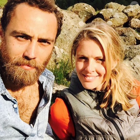 James Middleton et Donna Air - ici en juillet 2015 - sont plus amoureux que jamais, n'en déplaise à ceux qui voudraient les croire séparés ! Photo Instagram Donna Air.