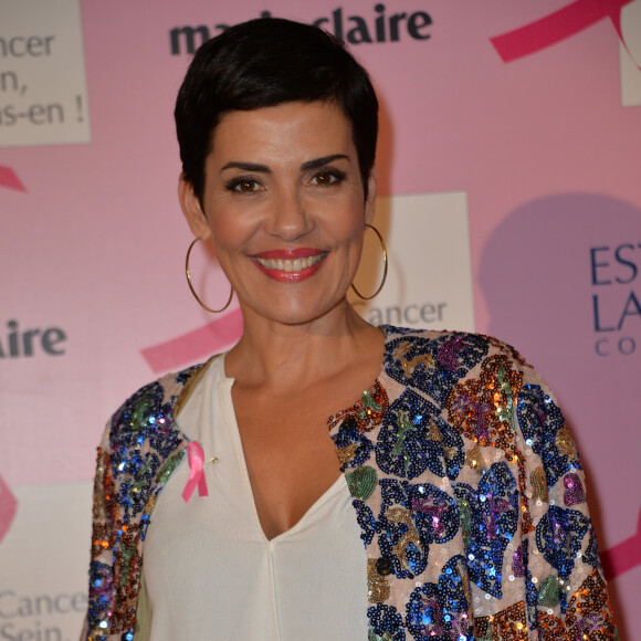 La ravissante Cristina Cordula - Soirée de lancement d'Octobre Rose (le mois de lutte contre le cancer du sein) au Palais Chaillot à Paris le 28 septembre 2015.