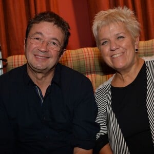 Exclusif - Frédéric Bouraly et Mimie Mathy - Soirée pour les 20 ans de carrière de Bénabar au XXII à Paris le 21 septembre 2015.