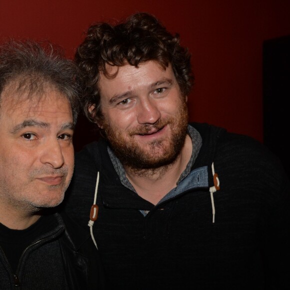Exclusif - Raphaël Mezrahi et Olivier de Benoist - Soirée pour les 20 ans de carrière de Bénabar au XXII à Paris le 21 septembre 2015.