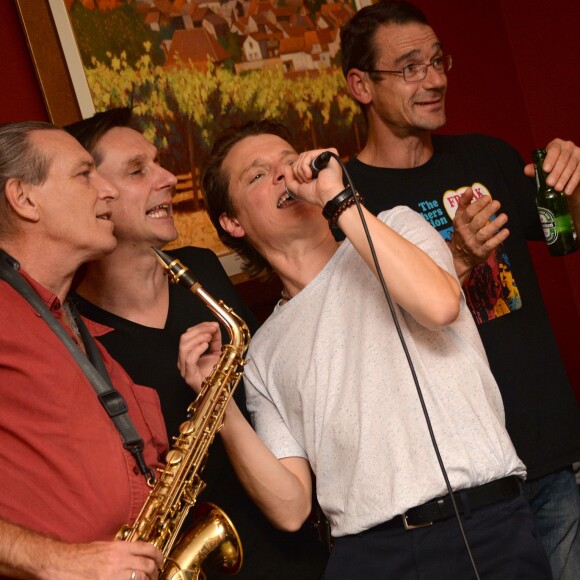Exclusif - Soirée pour les 20 ans de carrière de Bénabar au XXII à Paris le 21 septembre 2015.