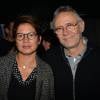 Exclusif - Pierre Jolivet et sa femme - Soirée pour les 20 ans de carrière de Bénabar au XXII à Paris le 21 septembre 2015.