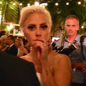 Lady Gaga à l'after party des Emmy Awards à Los Angeles le 20 septembre 2015