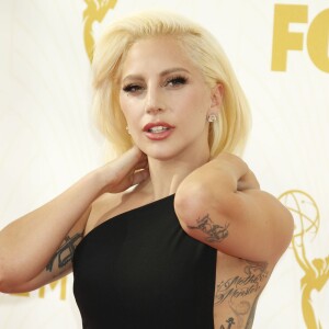 Lady Gaga - La 67ème cérémonie annuelle des Emmy Awards au Microsoft Theatre à Los Angeles, le 20 septembre 2015.