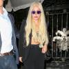 Lady Gaga va dîner à la Villa Blanca à Beverly Hills, le 8 septembre 2015.
