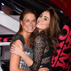 Marion Dumas, Celia Diane - Défilé "Christophe Guillarmé" collection prêt-à-porter Printemps/Eté 2016 lors de la fashion week à l'atelier Renault à Paris le 30 septembre 2015.
