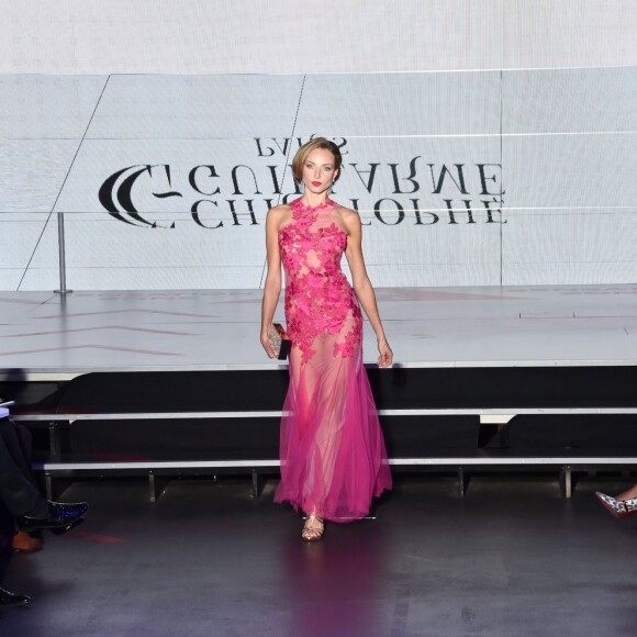Model - Défilé "Christophe Guillarmé" collection prêt-à-porter Printemps/Eté 2016 lors de la fashion week à l'atelier Renault à Paris le 30 septembre 2015.