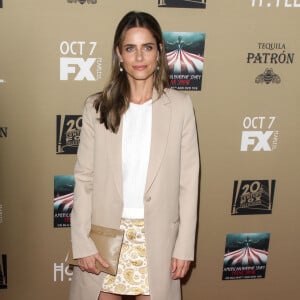 Amanda Peet à la première de «American Horror Story» à Los Angeles, le 3 octobre 2015