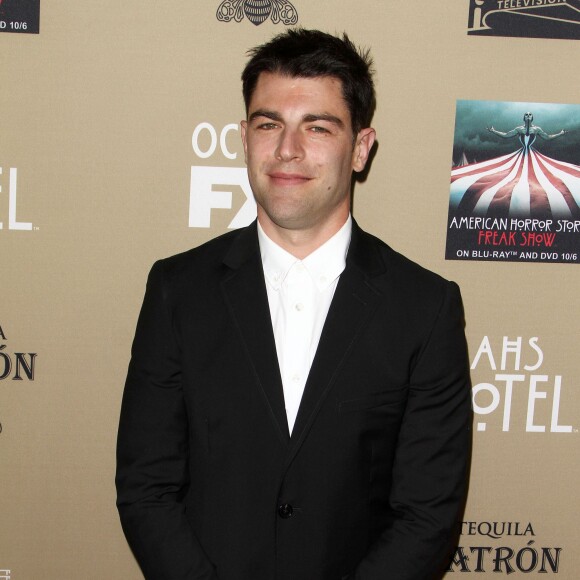 Max Greenfield à la première de «American Horror Story» à Los Angeles, le 3 octobre 2015