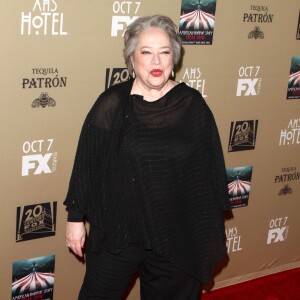 Kathy Bates à la première de «American Horror Story» à Los Angeles, le 3 octobre 2015