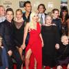 Lady Gaga, Naomi Campbell, Matt Bomer, Chloe Sevigny, Sarah Paulson à la première de «American Horror Story» à Los Angeles, le 3 octobre 2015