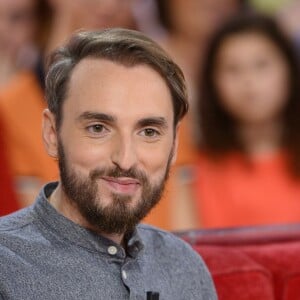 Christophe Willem - Enregistrement de l'émission Vivement Dimanche à Paris le 30 septembre 2015.