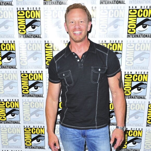 Ian Ziering lors du photocall du film "Sharknado 3: Oh Hell No! " lors du Comic Con 2015 à San Diego, le 10 juillet 2015.