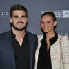 Exclusif - Hugo Bonneval et sa compagne Tatiana Golovin - Dîner de gala au profit de la Fondation ARC pour la recherche contre le cancer du sein à l'hôtel Peninsula à Paris le 1er octobre 2015.