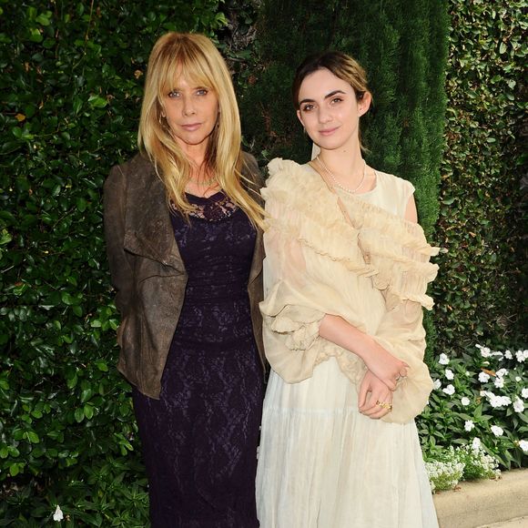 Rosanna Arquette et sa fille Zoe Sidel - Au brunch annuel de The Rape Foundation en l'honneur de Judd apatow à Beverly Hills, le 4 octobre 2015.