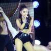 Ariana Grande en concert à New York, le 28 juin 2015.