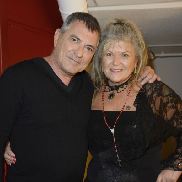 Jean-Marie Bigard et sa soeur Anne-Marie - Enregistrement de l'émission "Vivement Dimanche" consacrée à Jean-Marie Bigard, au Studio Gabriel à Paris le 7 octobre 2015. Diffusion le 11 octobre 2015 sur France 2.