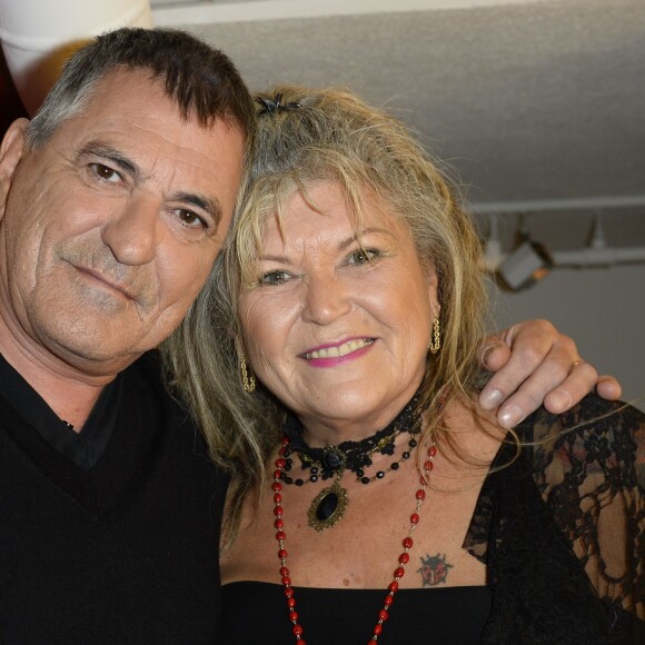 Jean-Marie Bigard et sa soeur Anne-Marie - Enregistrement de l'émission "Vivement Dimanche" consacrée à Jean-Marie Bigard, au Studio Gabriel à Paris le 7 octobre 2015. Diffusion le 11 octobre 2015 sur France 2.