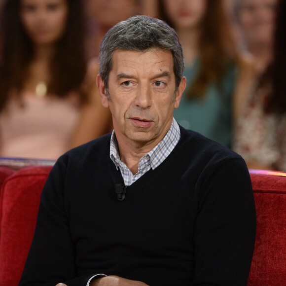 Michel Cymes - Enregistrement de l'émission "Vivement Dimanche" consacrée à Jean-Marie Bigard, au Studio Gabriel à Paris le 7 octobre 2015. Diffusion le 11 octobre 2015 sur France 2.