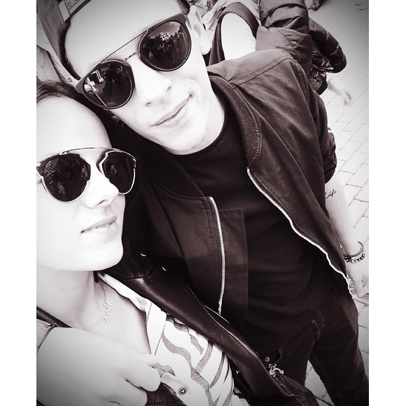 Alizée et Grégoire Lyonnet toujours aussi amoureux. Septembre 2015.