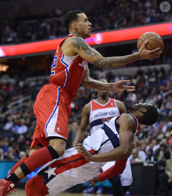 Matt Barnes lors du match Los Angeles Clippers - Washington Wizards à Washington. Février 2013.