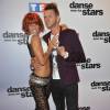 Fauve Hautot, Keen V - Casting de la saison 4 de "Danse avec les stars" a Paris le 10 septembre 2013.