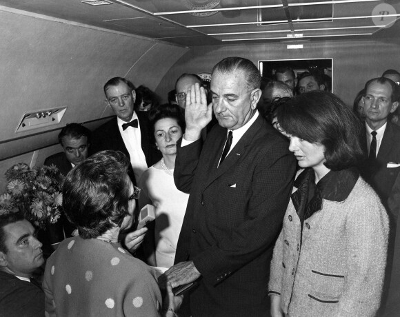 Lyndon B. Johnson le 22 novembre 1963 à Dallas