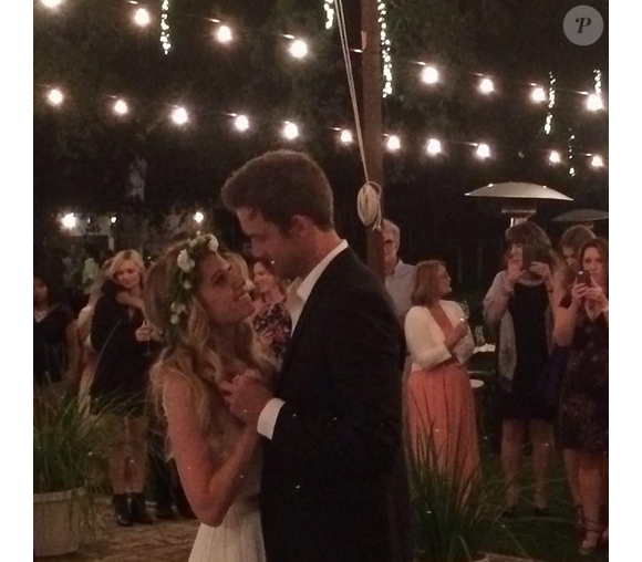 Megan Park et Tyler Hilton se sont mariés le 10 octobre 2015 / photo postée sur Instagram