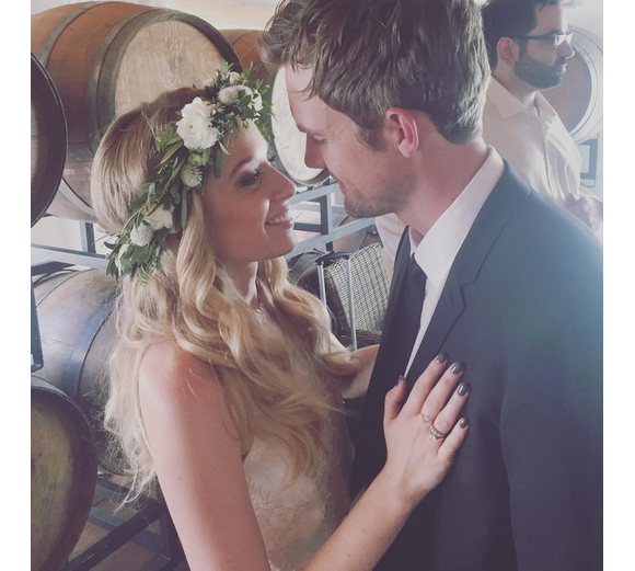 Megan Park et Tyler Hilton se sont mariés le 10 octobre 2015 en Californie / photo postée sur Instagram
