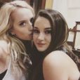 Megan Park et sa meilleure amie Shailene Woodley / photo postée sur Instagram