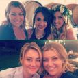 Shailene Woodley assiste au mariage de Megan Park et Tyler Hilton / photo postée sur le compte Instagram d'Alyson Black-Barrie